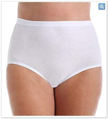 100 % Cotton Soprano Lingerie Brief Underwear Dozen